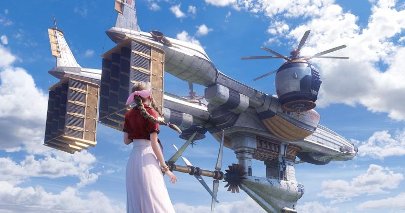 Final Fantasy VII Revelation hé lộ phần kết ra mắt năm 2027 2 Căn cứ chính trong Final Fantasy VII Revelation - phi thuyền Highwind