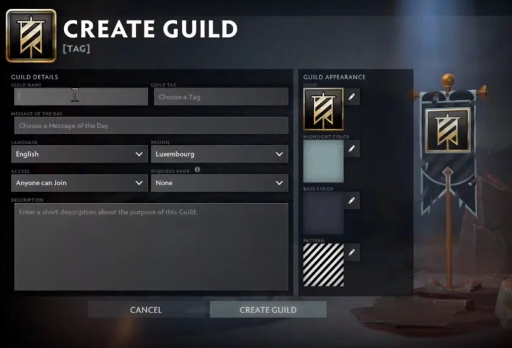 Hướng dẫn toàn tập về hệ thống Bang hội trong Dota 2 1 Hướng dẫn toàn tập về hệ thống Bang hội trong Dota 2
