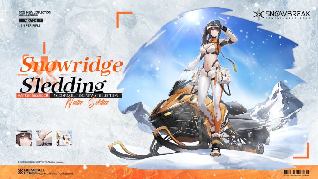Yao - Winter Solstice SS tier Snowbreak