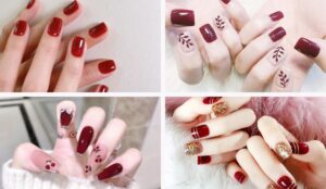 Tổng hợp các mẫu nail màu đỏ đẹp sang chảnh, từ đỏ tươi đến đỏ đô, giúp bạn chọn được bộ nail màu đỏ ưng ý và cuốn hút nhất.