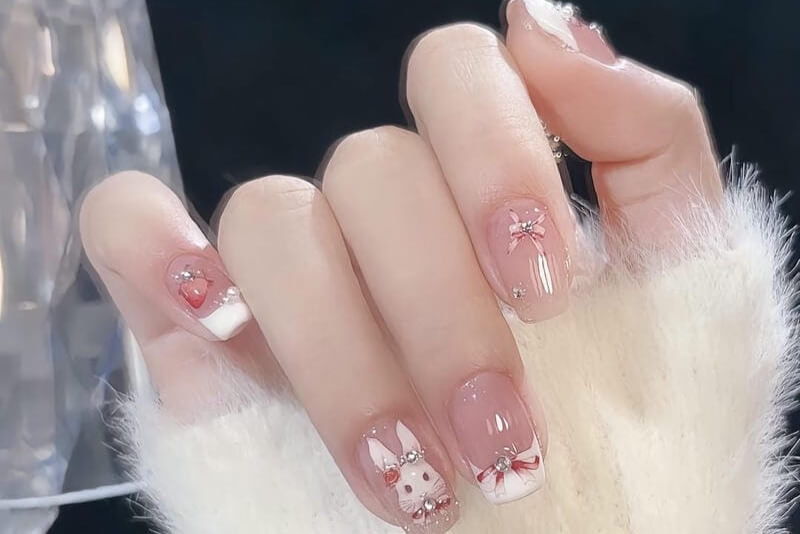 99+ Màu nail đẹp tôn da, được ưa chuộng nhất hiện nay 1 Mẫu nail đẹp tôn da
