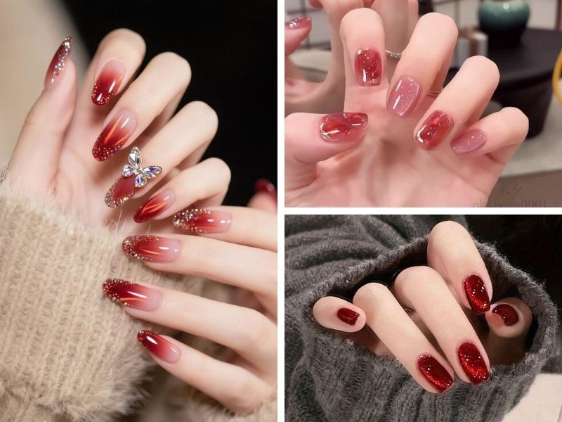 59+ Mẫu nail mắt mèo đẹp 2026 được yêu thích nhất 2 Mẫu nail mắt mèo đẹp
