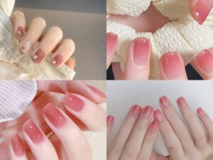 Tổng hợp mẫu nail sơn thạch đẹp trong veo như thạch, hiệu ứng mọng nước tự nhiên, tôn da tay.