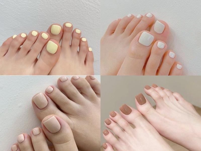 50+ Màu nail chân đẹp cho da ngăm sang chảnh và cuốn hút 5 Nail chân cho da ngăm hot nhất