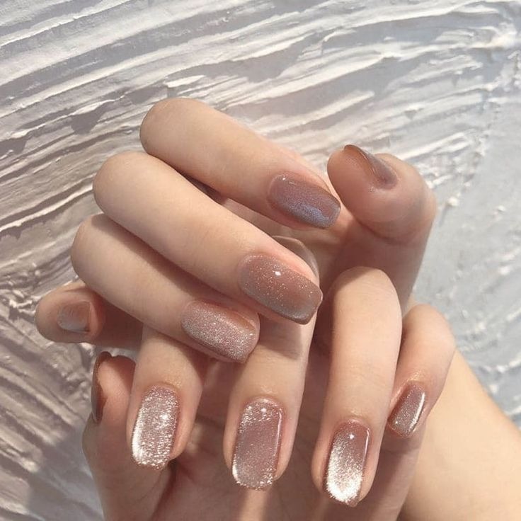99+ Màu nail đẹp tôn da, được ưa chuộng nhất hiện nay 13 Nail màu cafe sữa cho bạn gái