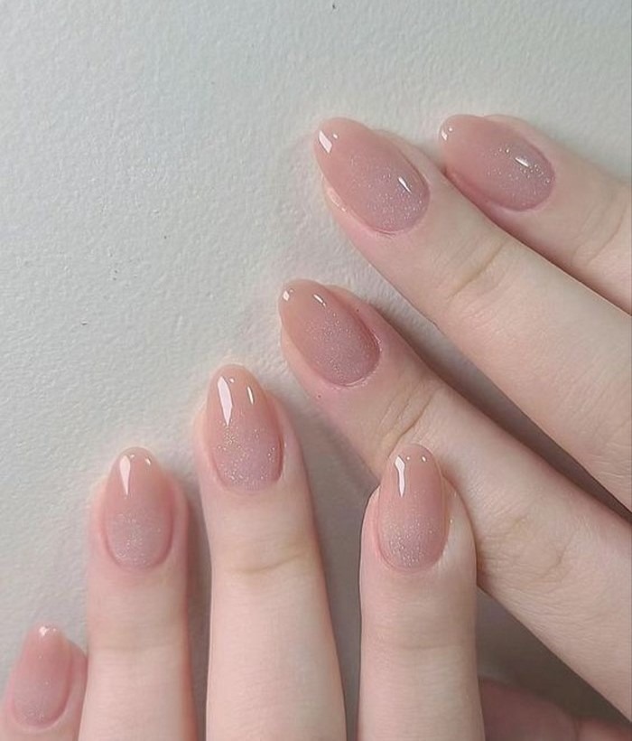 99+ Màu nail đẹp tôn da, được ưa chuộng nhất hiện nay 6 Nail màu pastel trầm đơn giản